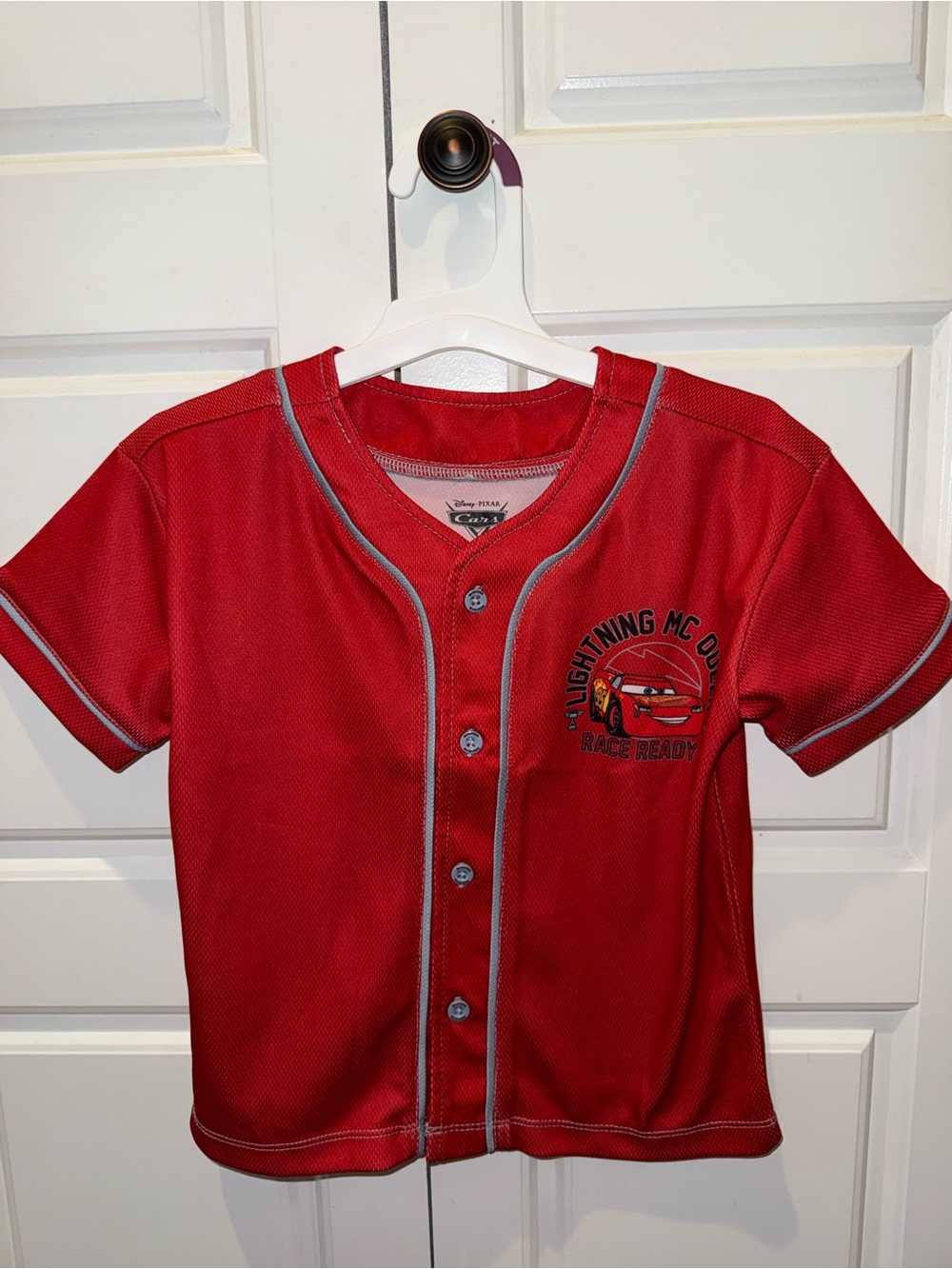 Cars Lightning McQueen Red Baseball Tee 3T